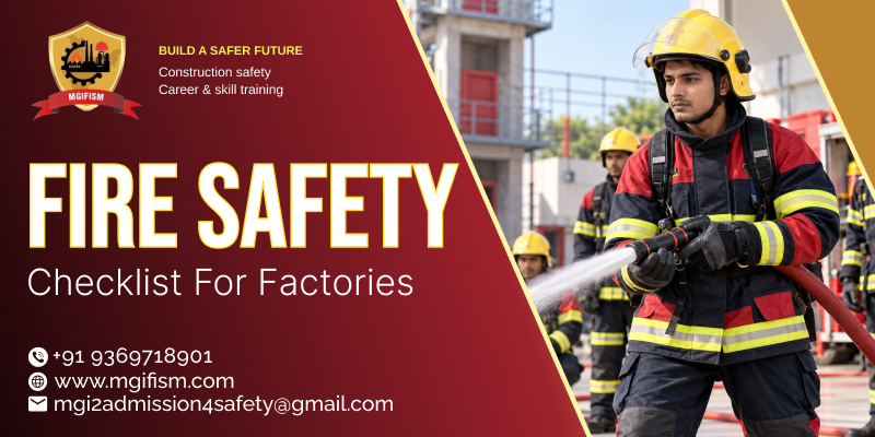 Fire Safety Checklist for Factories