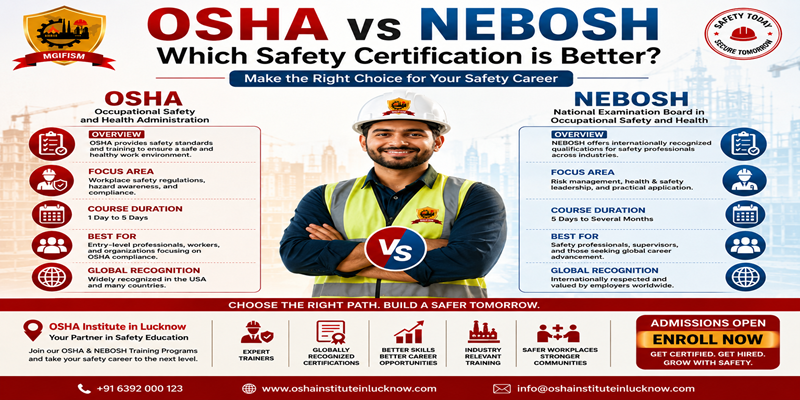 OSHA vs NEBOSH: Which Safety Certification is Better?