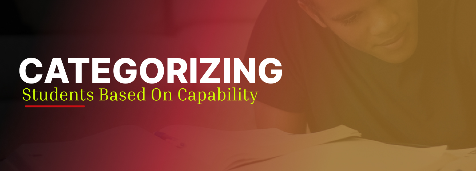 Categorizing Students Based on Capability